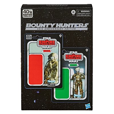 Star Wars Episode V Černá série Akční figurka 2-balení Lovci odměn 40th Anniversary Edition 15 cm - Poškozený obal